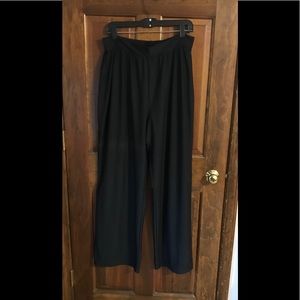 Spanx palazzo pants (Spanx attached). Worn once.